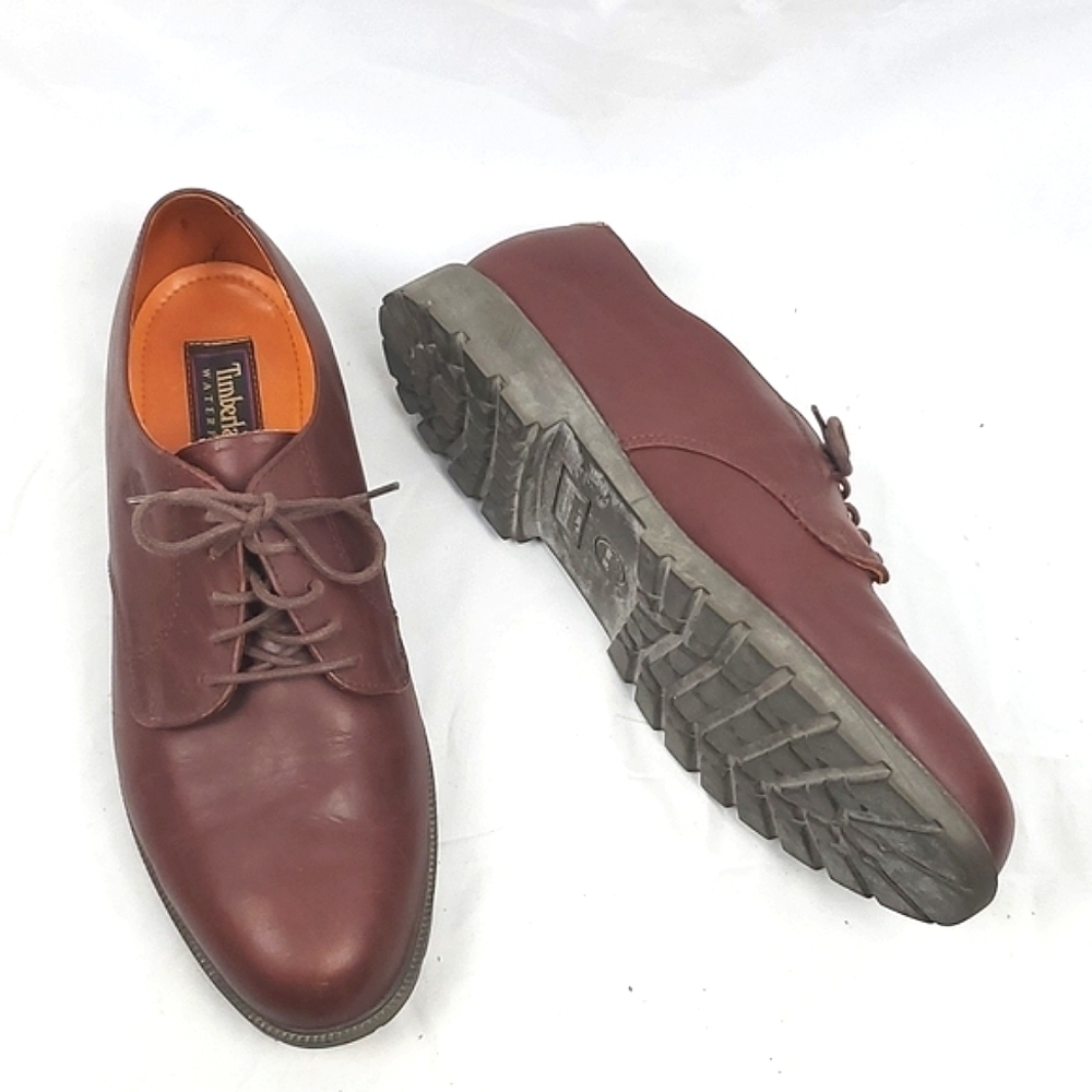 Timberland Men's Brown Leather Shoe‎